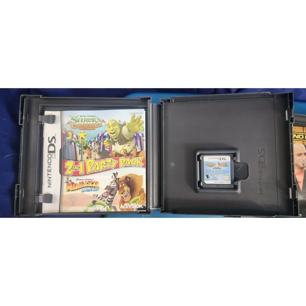 2DS Console with [8] 2DS games, Box, and Plastic Case, Everything Works